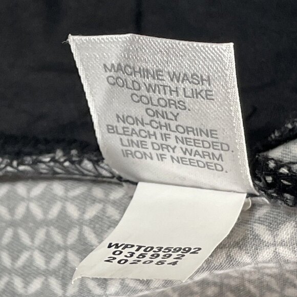 J Jill Pants Women's Size 12 Petite Geometric Cotton Stretch Office Career - Picture 5 of 10